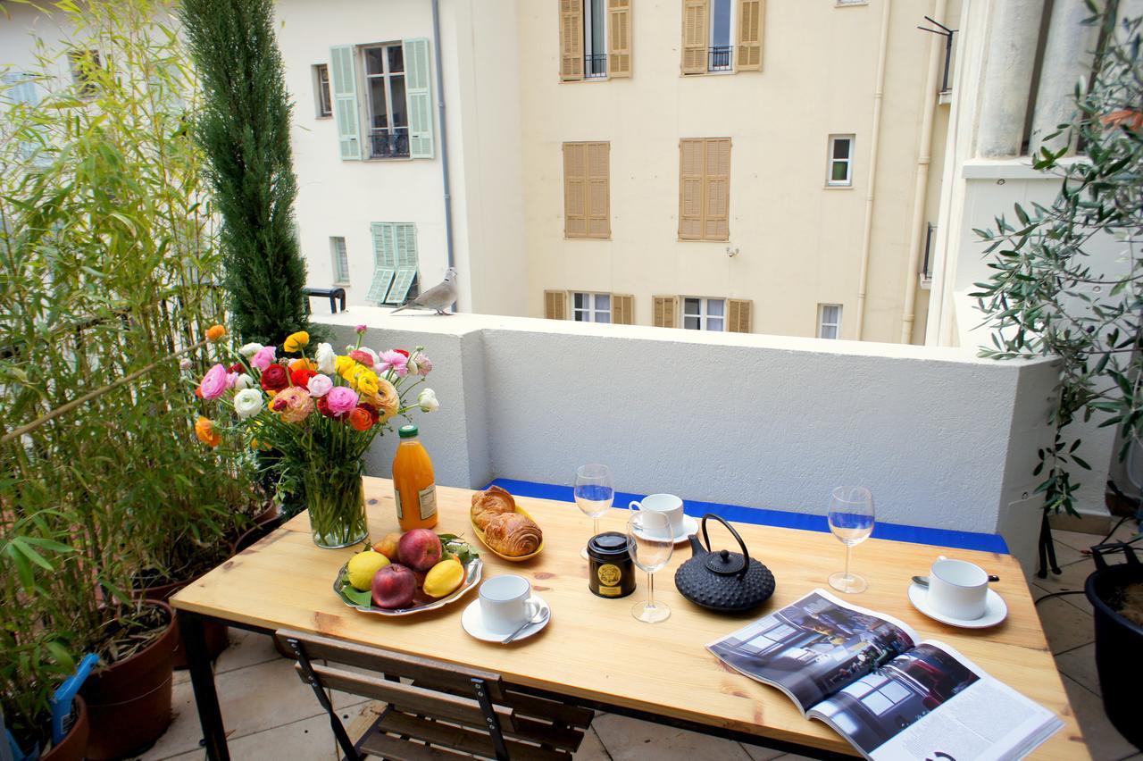 Ze Perfect Place - Elegant Appartement Avec Terrasse - Promenade Des Arts Nice Exteriör bild